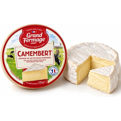 Grand fermage camembert kravský sýr 125 g