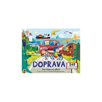 Jiří Models Samolepkový album DOPRAVA