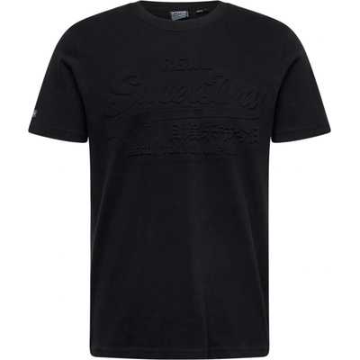 Superdry Тениска черно, размер XL
