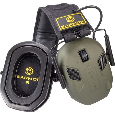 EARMOR elektronická střelecká sluchátka M300X Ranger Green – Sleviste.cz