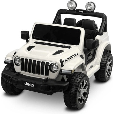 Toyz Офроуд Акумулаторен Автомобил Jeep Rubicоn Бял Caretero Toyz (TOYZ-7171)