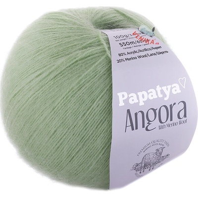 Kamgarn Příze Papatya Angora Merino Varianta: 6530