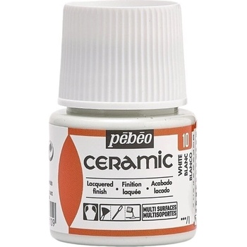 Pébéo Ceramic Боя за керамика White 45 ml 1 бр (025-010)