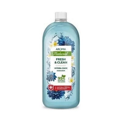 AROMA Течен сапун Арома 900 мл пълнител aroma natural fresh&clea (3463643)