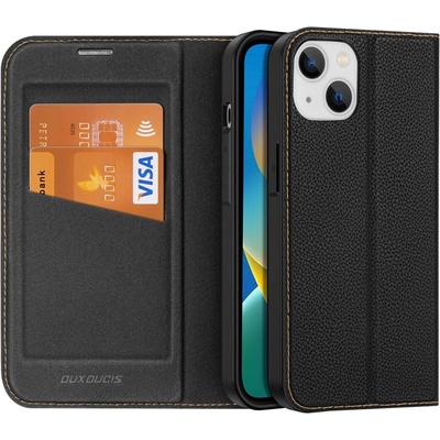 Dux Ducis Skin X2 флип кейс за iPhone 14 Pro Max с магнитен капак, черен (6934913034507)