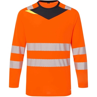 Portwest DX416 DX4 Hi-Vis tričko L/S Orange/Black S