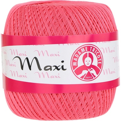 MADAME TRICOTE PARIS Příze Maxi - klasická i Metallic Maxi: 4914 Růžovomalinová