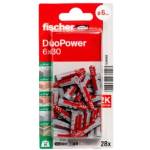 FISHER ДЮБЕЛ fischer 534993 duopower ф6х30мм УНИВЕРСАЛЕН 28бр (534993)