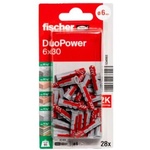 FISHER ДЮБЕЛ fischer 534993 duopower ф6х30мм УНИВЕРСАЛЕН 28бр (534993)