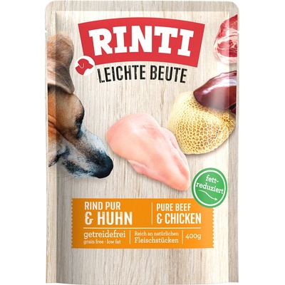 RINTI Leichte Beute čisté hovězí a kuřecí 10 x 400 g
