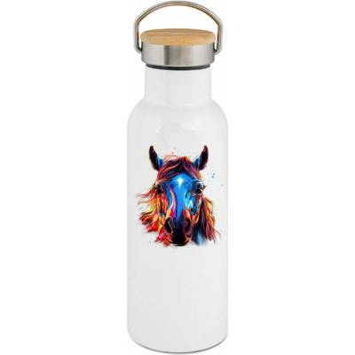 123TRIKO termoska Kůň, neon kolekce, V1 500 ml