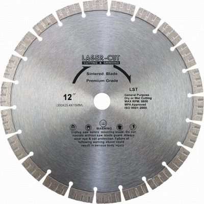 Laser-Cut Diamantový kotouč 300 x 25.4 x 10 mm L001230