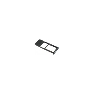originální držák SIM + držák paměťové karty pro Samsung A505F Galaxy A50 černá