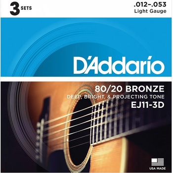 D'Addario EJ11-3D