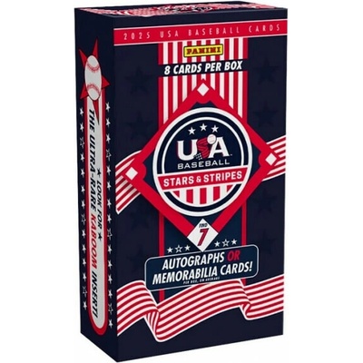 Panini 2025 USA Stars and Stripes Baseball Hobby Box