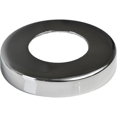 Kryt příruby (84x15mm) na trubku ø 42.4mm, otvor ø 42.8mm, leštěná nerez