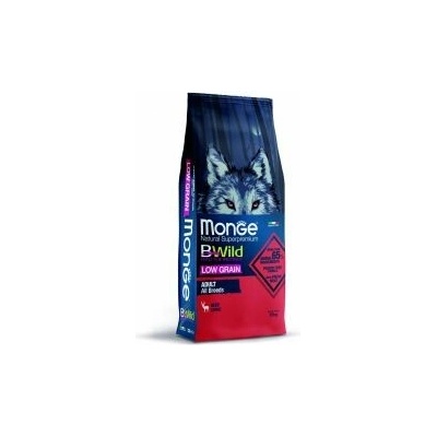 Monge Bwild Dog Low Grain Srnčia Adult 15 kg