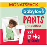 babylove Бебешки гащички Premium, размер 7, 17+kg, 72 бр (1713782)