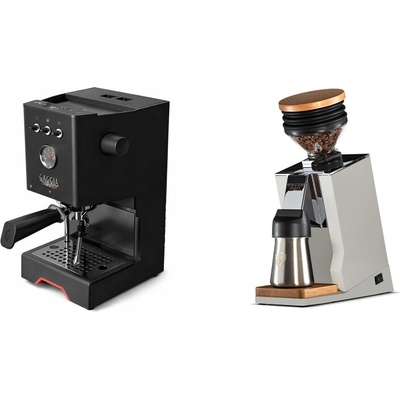 Set Gaggia Classic UP + Eureka Mignon Single Dose PRO