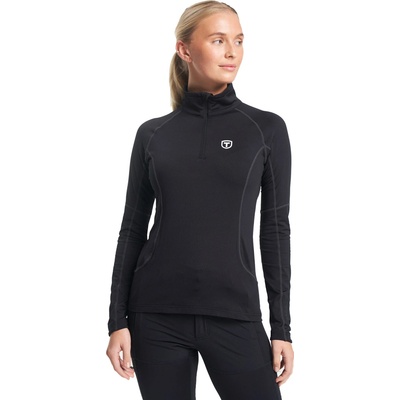 Tenson Txlite Half Zip W čierna biela
