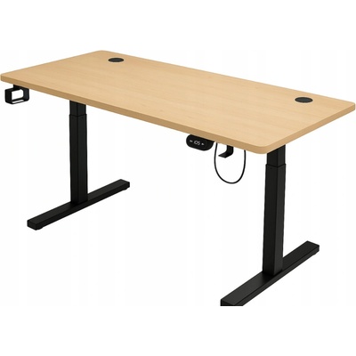 Trendie BR04 světle hnědý s černým rámem 140 cm