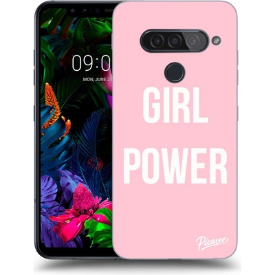 Púzdro Picasee silikónové LG G8s ThinQ - Girl power čiré