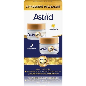 Astrid Q10 Miracle noční a denní krém 2 x 50 ml dárková sada