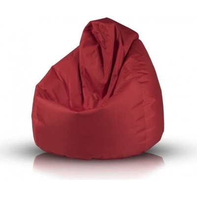 Ecopuf FUZZY polyestér NC12 Červená