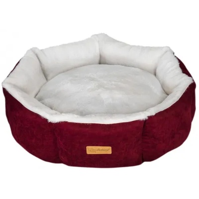 DUBEX CUPCAKE - Small - меко легло, 50 x 50 x 24 см - бордо, Турция - 51447-VR09