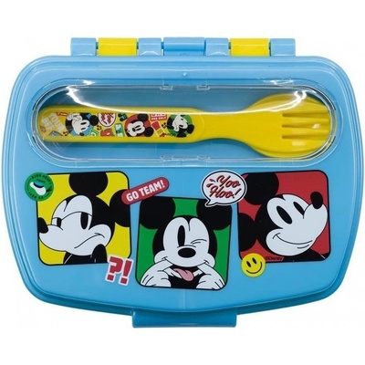 Alum Sendvič box s příbory Mickey Mouse Funtastic