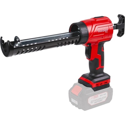Raider Акумулаторен пистолет за силикон Raider Pro RDP-YCG20, Solo, R20, 041610 - 20 V, 310 ml, 1200 N (041610)