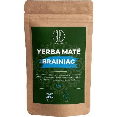 BrainMax Pure Organic Yerba Maté Brainiac 1000 g