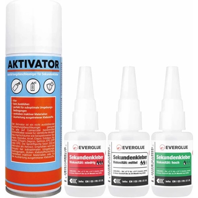 Everglue Суперлепило - Комплект 3 + активатор (bd-650501)