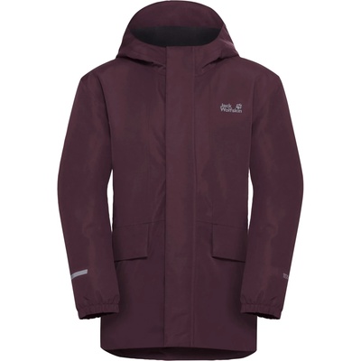 Jack Wolfskin Детско зимно яке Jack Wolfskin Kid's Canvey Jacket Winter jacket - Amaranth - размер 104 (EU) (703-5802-0112)