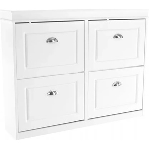  Шкаф за обувки Sеber type 5 105x24x82.5 cm Бял