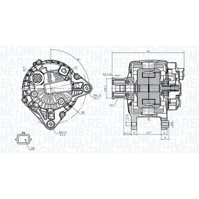 Generátor MAGNETI MARELLI 063735356010
