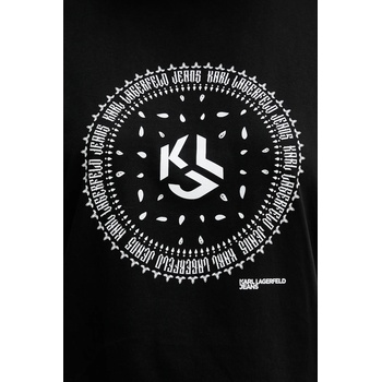 Karl Lagerfeld Jeans Памучна тениска Karl Lagerfeld Jeans (A4W17008)