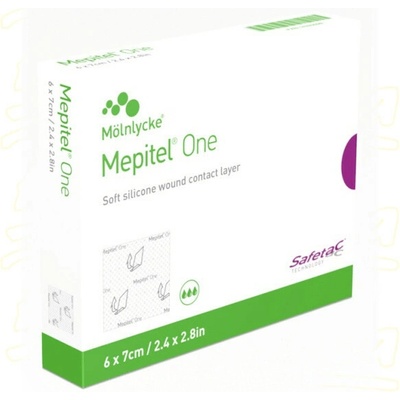 Mepitel One silikonové krytí 6 x 7 cm 5 ks