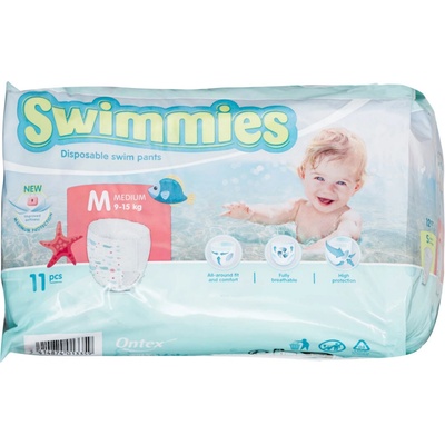 Swimmies plienky do vody 9-15 kg 11 ks