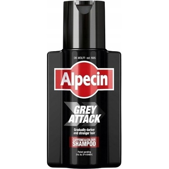 Alpecin Grey Attack šampon proti šedivění vlasů 200 ml