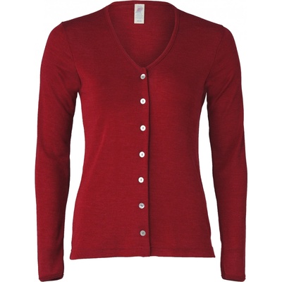 Engel Дамско вълнено яке Engel Women's Fine Ribbed Cardigan Wool jacket - Mallow - размер 38/40 (EU) (105-1731-0313)