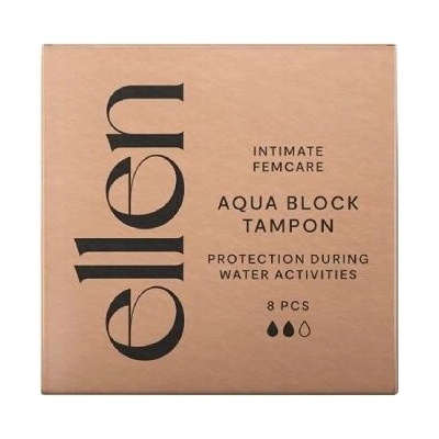 Ellen Aqua Block Tampon 8 ks