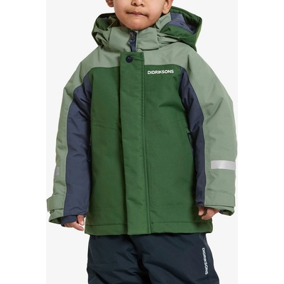Dětská bunda Didriksons Neptun Jacket 4 - pine green