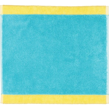 Cawö Кърпа Lifestyle Splash 30 x 30 см тюркоазено-жълта (7071 30/30 15)