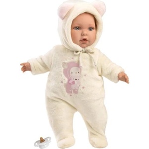 Llorens 14208 BABY JULIA - реалистична кукла бебе с меко текстилно тяло - 42 см (4-14208)