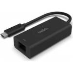 Belkin USB C към Ethernet адаптер, Belkin, 2, 5 Gb, черен