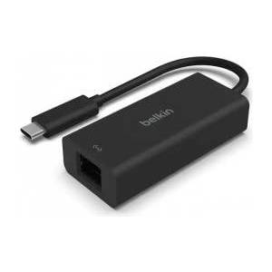 Belkin USB C към Ethernet адаптер, Belkin, 2, 5 Gb, черен