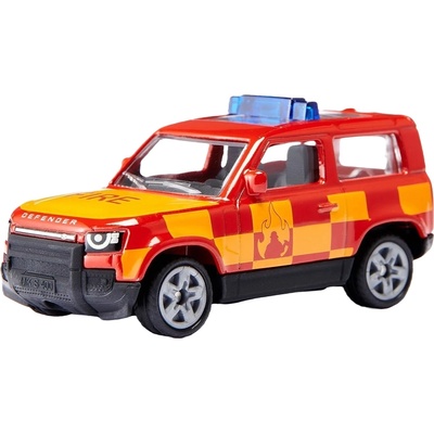 SIKU Метална играчка Siku - Land Rover Defender Feuerwehr (1568)