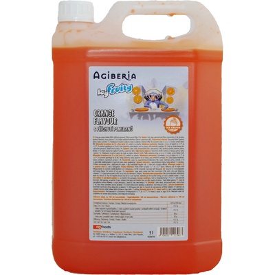 Agiberia Icy Fruity pomeranč 5 l