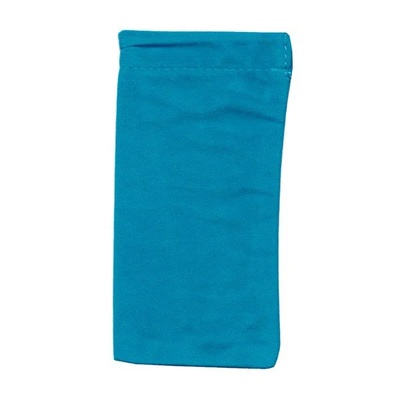 Калъф за телефон, стоящ, POUCH (платно, сгъваем) Turquoise BLUE [Lenovo A1000, Lenovo A2010, Lenovo A2020 (Vibe C), Lenovo A319, Lenovo A328, Lenovo A369i, Lenovo A5000, Lenovo A536, Lenovo A6000, Lenovo P70, Lenovo S580 ] (5996457124244)